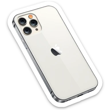 white iPhone 14 Pro sticker