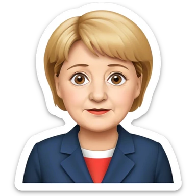 Angela Merkel Emoji sticker