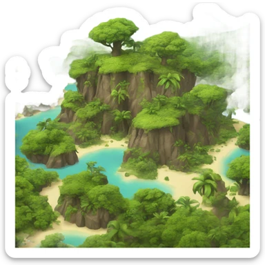 island of the deads boc sticker