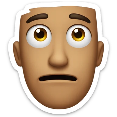 Sad but flirty  sticker