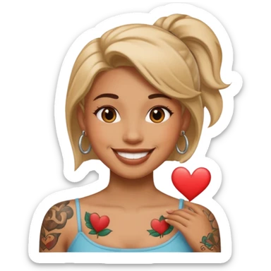 Love you writing  sticker