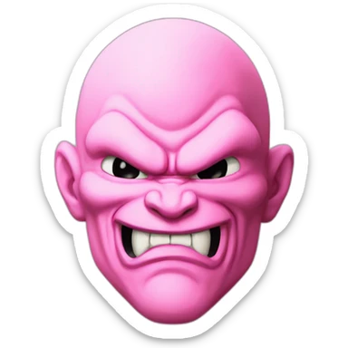 buu dragonball sticker