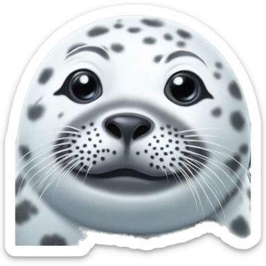 leopard seal sticker