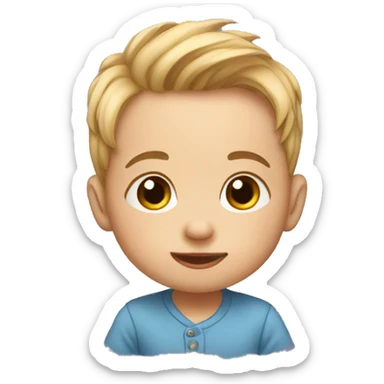 Baby boy sticker