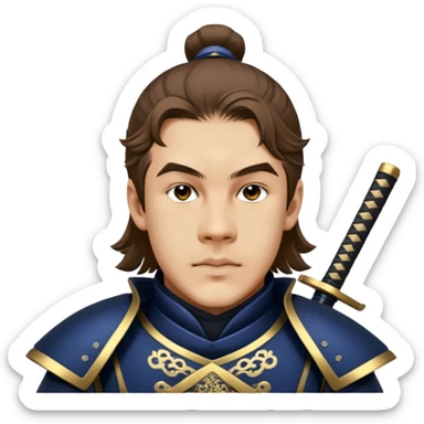 Samurai Strategist sticker