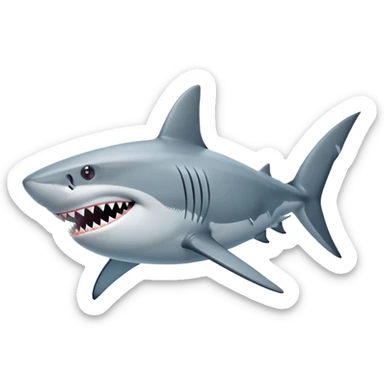 Shark surt ahora sticker