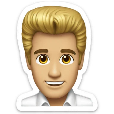 elvis presley  sticker