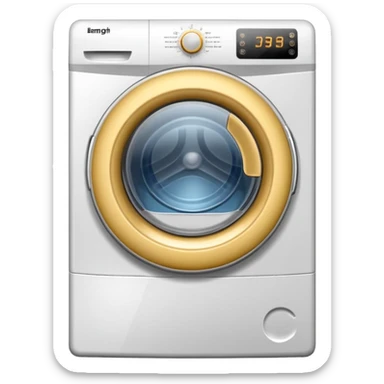 Sèche linge électronique sticker