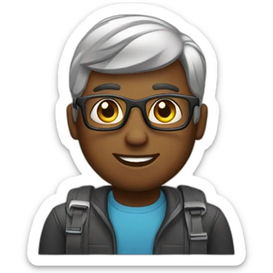 Social media manager sticker