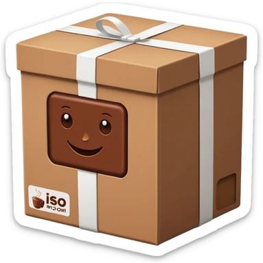 hot chocolate boxes sticker