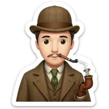 sherlock holmes sticker