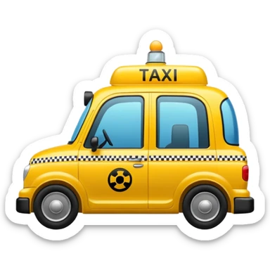 Un taxi que sea una moto sticker