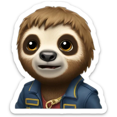 goonies sloth sticker