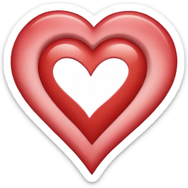 Heart sticker