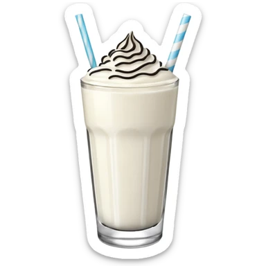 Oreo white smoothie and glaze on top  sticker