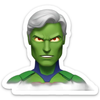 Martian Manhunter sticker
