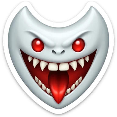 Vampire item sticker
