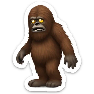 Sick Sasquatch sticker