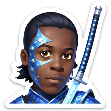 Celestial Samurai sticker