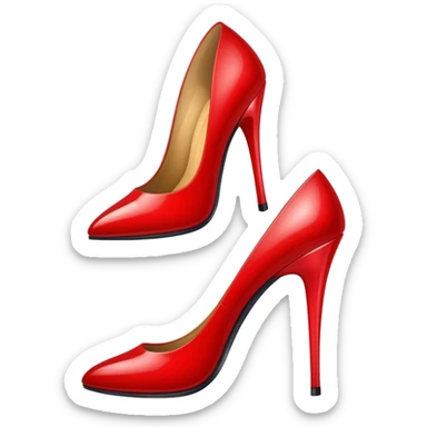 Create some emojis for a Telegram channel with the theme of shoes and Persian subtitles. sticker