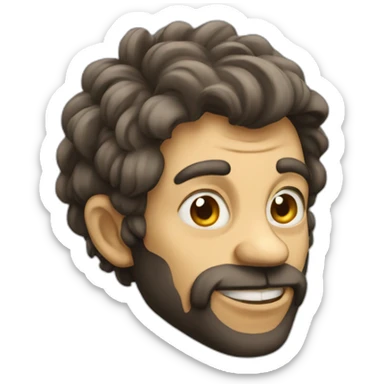 Singe fumeur sticker