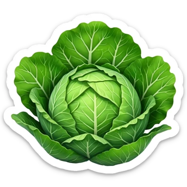 cabbage leaf   sticker