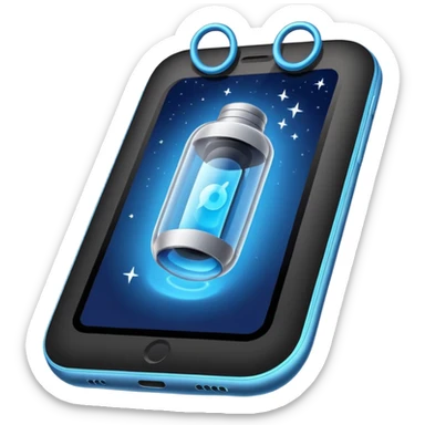 Honor phone with Magic Capsule sticker