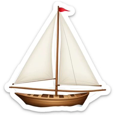 парусная яхта в турции sticker