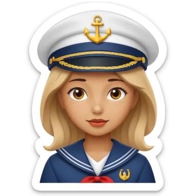 girl sailor sticker