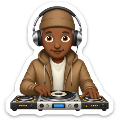 DJ old Sapet sticker