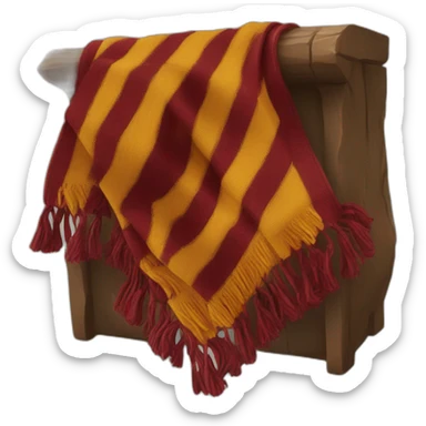 gryffindor scarf sticker