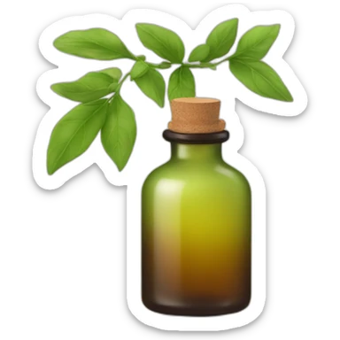 Essential oil sticker