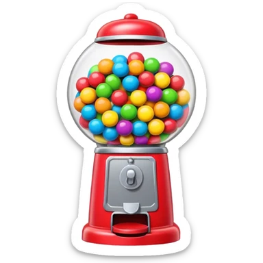 gumball machine sticker