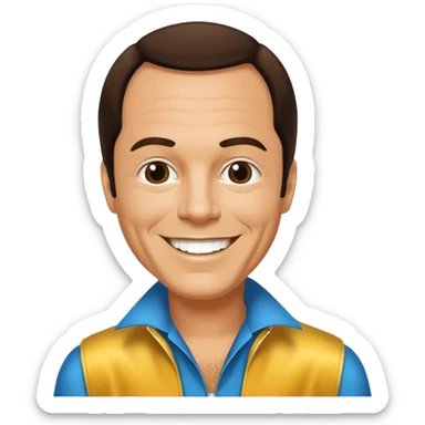 Harry Wayne Casey aka KC, Funk Singer (b.1951) from KC and the Sunshine Band sticker