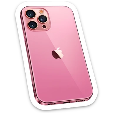 Pink iphone 12 pro max sticker