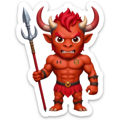 Manchester United Red Devil sticker