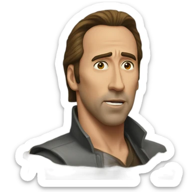 nicholas cage stealing the declaration sticker