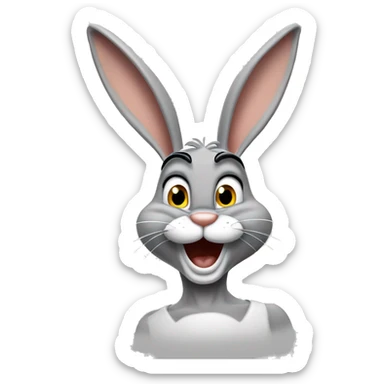 bugs bunny looney tons sticker