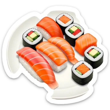 Sushi love sticker
