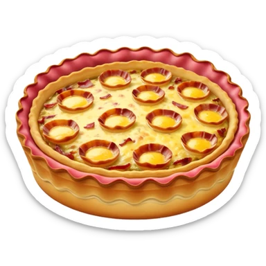 Quiche Lorraine sticker