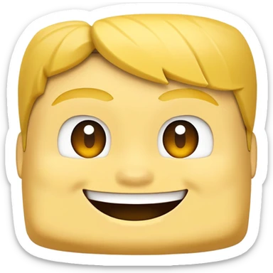 Roblox noob face sticker