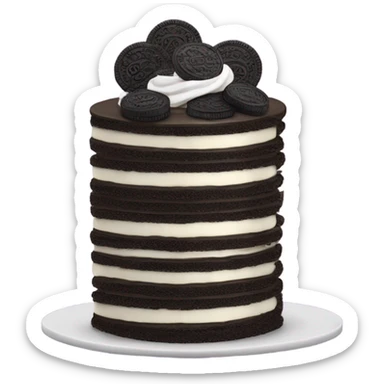 10 layer Oreo cake  sticker