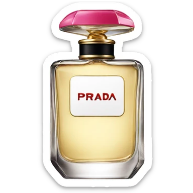 Prada perfume  sticker