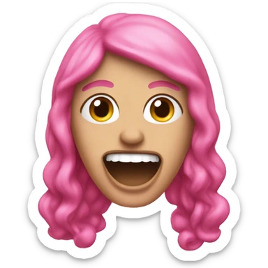 Pink Boulangire sticker