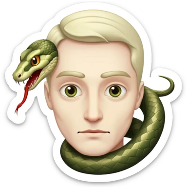 Gri korkunç yılam sticker