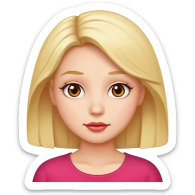 Sassy and cute sticker