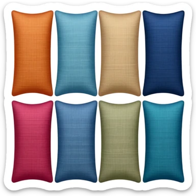 several textile samples  sticker