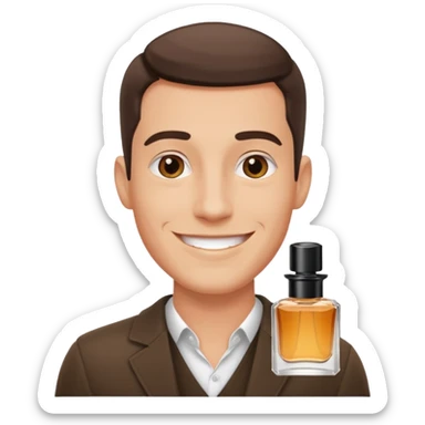 man parfum sticker