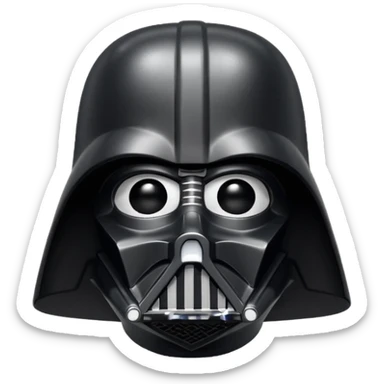 darth vader icon sticker