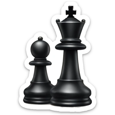 Chess board sticker